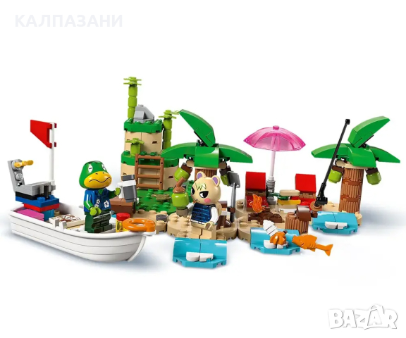 LEGO® Animal Crossing™ 77048 - Пътуването с лодката на Kapp'n, снимка 6 - Конструктори - 44939464