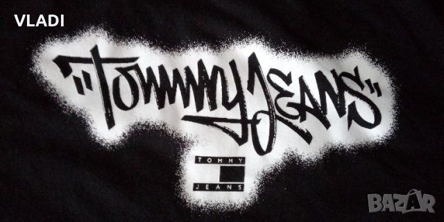 Тениска Tommy Hilfiger черна, снимка 1 - Тениски - 46111180