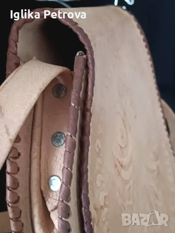 Чанта естествена кожа , снимка 7 - Антикварни и старинни предмети - 54069804