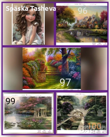 Диамантени гоблени , снимка 4 - Гоблени - 50425087