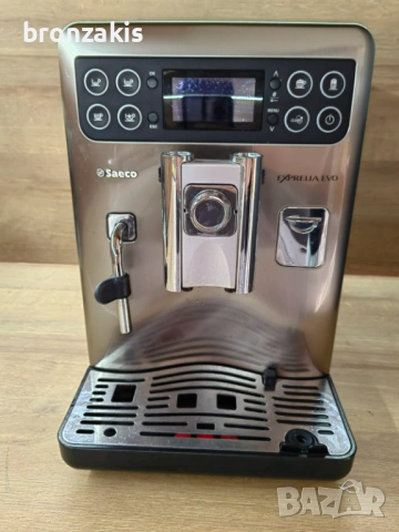 Saeco Exprelia EVO - с кана за мляко и БГ меню, снимка 14 - Кафемашини - 53480434