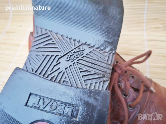 🏕️ ОФЕРТА → Camel / мъжки анатомични ежедневни обувки от естествена кожа ○, снимка 5 - Официални обувки - 53925651