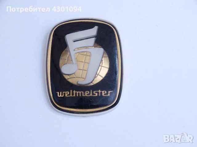 Емблема за акордеон Велтмайстер
