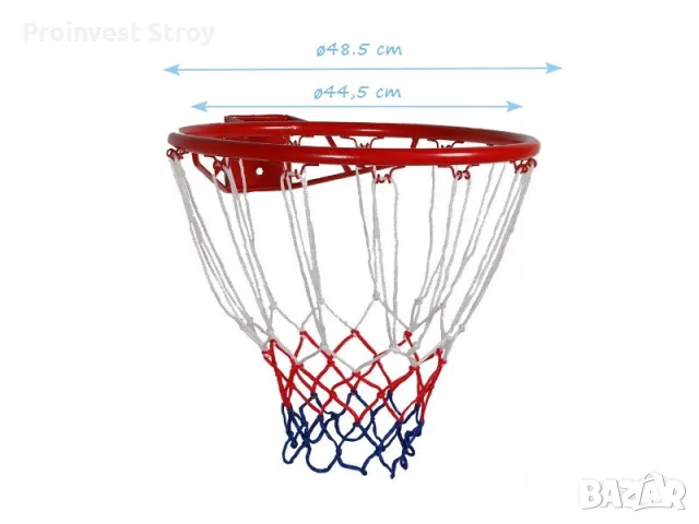 Ринг за баскетболен кош с мрежа Ф 44 см. АС3042, снимка 3 - Баскетбол - 24810742