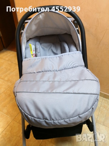 Бебешка количка BabyLux Largo Deep 3 в 1 , снимка 7 - Детски колички - 54054834