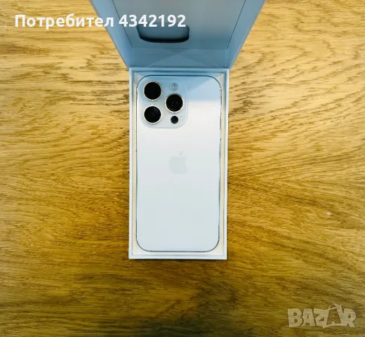 iPhone 16 Pro 128 GB White Titanium,Гаранция, Цена 1849лв кейс,протектор !, снимка 7 - Други - 48750136