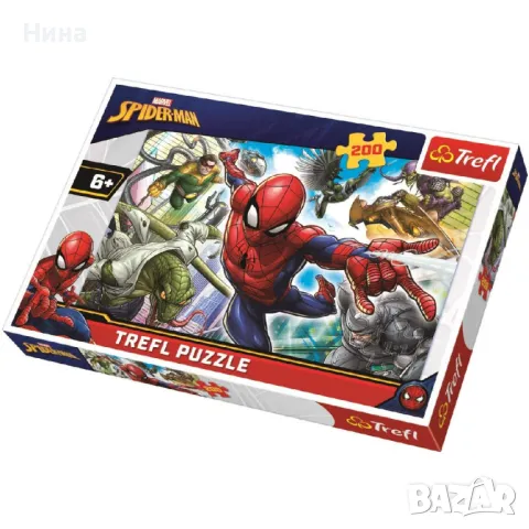 Marvel Spiderman Trefl пъзел 200 части, снимка 2 - Игри и пъзели - 48773264