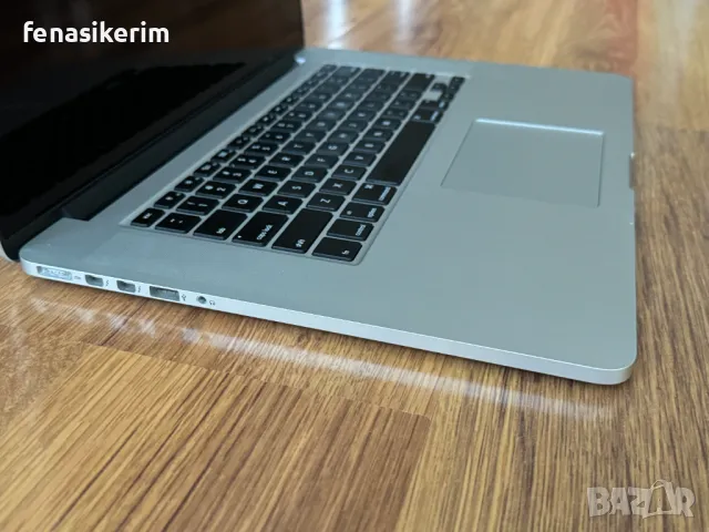 15.4' Retina Core i7 Apple MacBook Pro Mid 2015 (DG) 16GB RAM/256GB SSD/Radeon R9/Бат 90 цик. 8ч., снимка 12 - Лаптопи за работа - 49353118