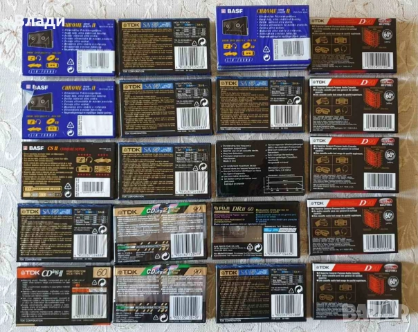 Нови аудио касети TDK MA-R, Sony, BASF, Fuji, Maxell, Philips, снимка 18 - Аудио касети - 51798632