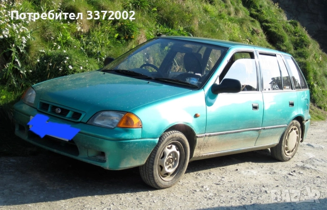 Капак от субару джусти 1998г.комплект с амортисьорите