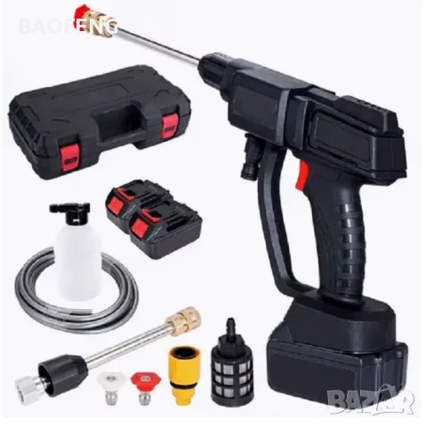 ТОП ЦЕНА АКУМУЛАТОРНА ВОДОСТРУЙКА за кола дом градина 30 bar, снимка 2 - Други инструменти - 50574885