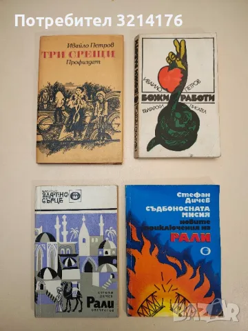 Съдбоносната мисия. Новите приключения на Рали - Стефан Дичев, снимка 1 - Българска литература - 48980147