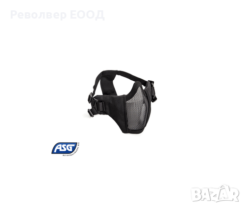 МАСКА ASG METAL MESH WITH CHEEK PADS ЧЕРНА, снимка 1 - Екипировка - 45056685