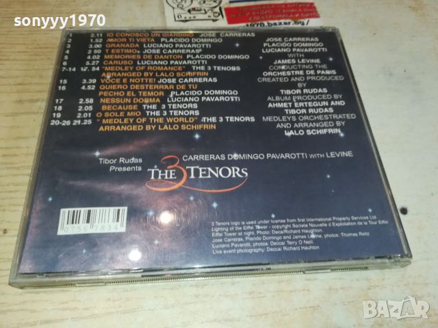 THE 3 TENORS CD 1805241748, снимка 11 - CD дискове - 45796119