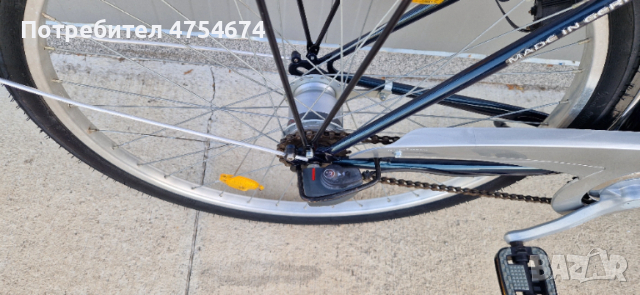 Дамски велосипедCITY STAR колело с кошница 28", снимка 2 - Велосипеди - 53779528