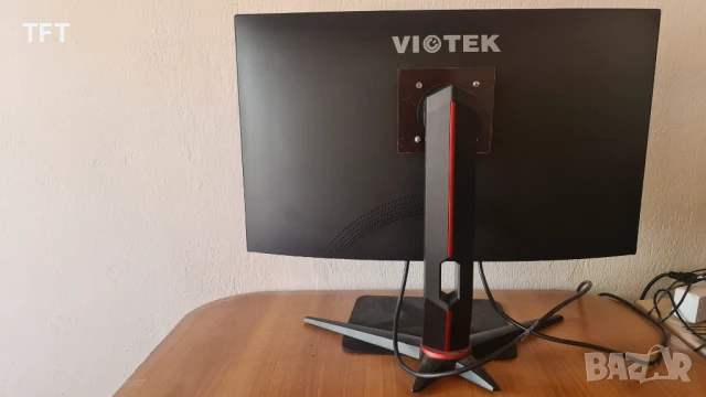 2К Монитор Viotek GN27D – 27” 144Hz Curved, снимка 3 - Монитори - 46331803