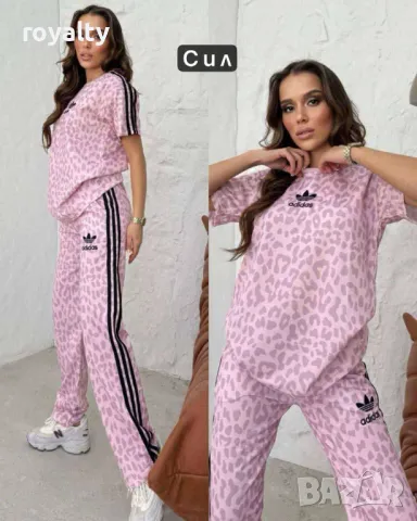 Adidas дамски комплект Различни цветове , снимка 2 - Спортни екипи - 50394650