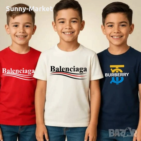 BURBERRY Детски тениски и блузи - 1 год - 16 год, снимка 11 - Детски тениски и потници - 53720609