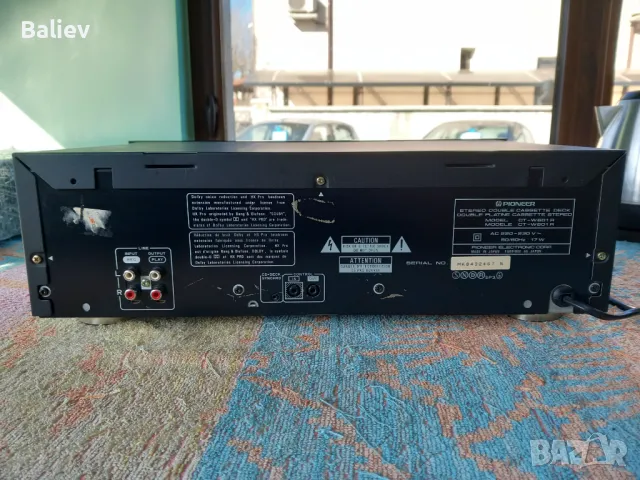 PIONEER CT-W601R Cassette Deck , снимка 15 - Декове - 49088531