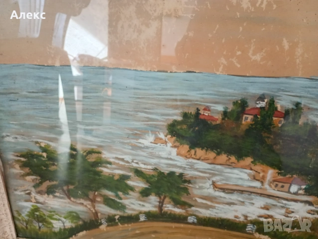 Стар акварел!, снимка 2 - Картини - 53227526