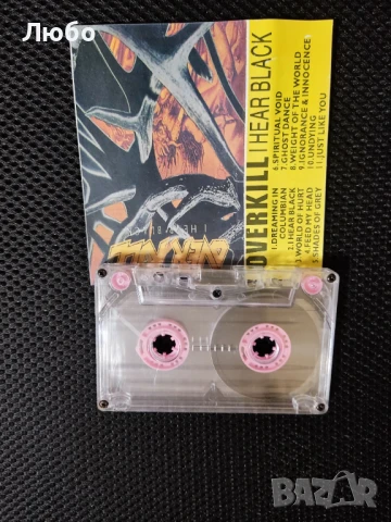 Overkill - I Hear Black, снимка 4 - Аудио касети - 50542413