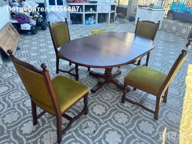 Трапезна маса и столове , снимка 6 - Маси - 52249566