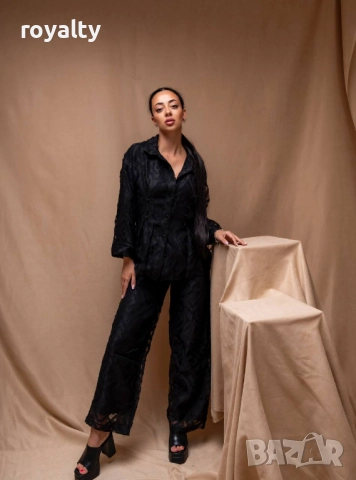 Черен Дамски Комплект , снимка 2 - Комплекти - 52942394