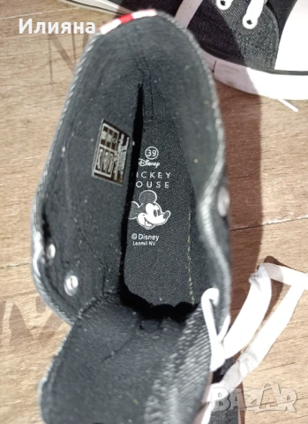 Дамски кецове Mickey Mouse , снимка 2 - Кецове - 50694356