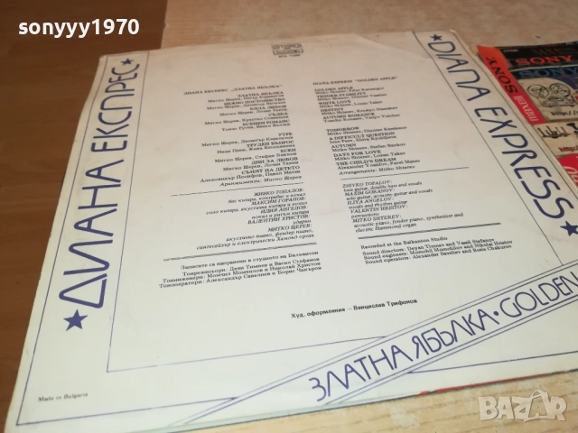 ДИАНА ЕКСПРЕС-ОБЛОЖКА 3009251929, снимка 12 - Грамофонни плочи - 51895376