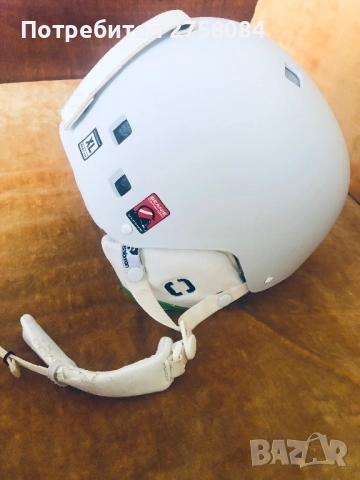 Каска SALOMON BRIGADE WHITE MATT, снимка 9 - Зимни спортове - 52226635