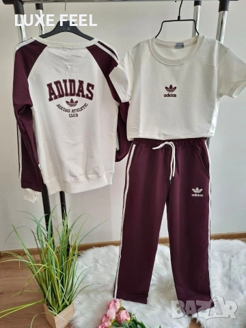 Adidas 🛑Дамски Комплекти -3 Части, снимка 12 - Спортни екипи - 53356054