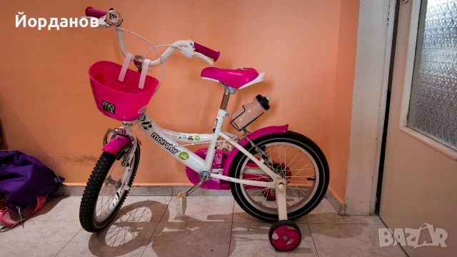 Колело Велосипед детско Monster 16" Като ново !