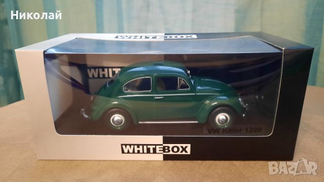 1960 Volkswagen Beetle/Escarabajo 1200 1:24 Whitebox/Hachette Diecast Колекционерски модел количка, снимка 9 - Колекции - 46442674