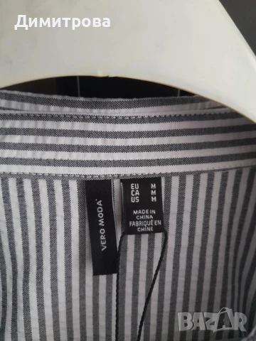 Нова дамска риза VERO MODA размер М, с етикет, снимка 2 - Ризи - 50986249