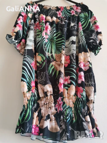 СТРАХОТНА ТУНИКА ЕФЕКТЕН ДЕСЕН 2XL-3XL, снимка 5 - Туники - 50926373