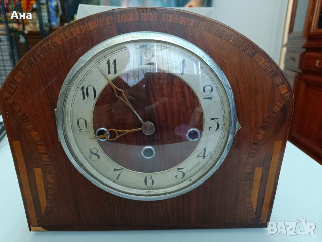 Стар английски механичен каминен часовник

, снимка 4 - Антикварни и старинни предмети - 46348301