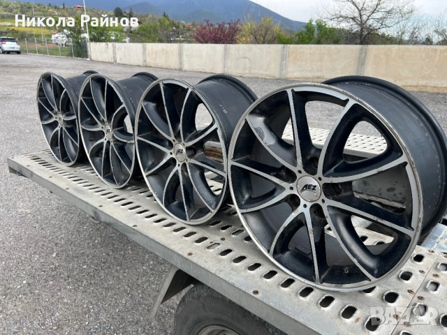 17 цола алуминиеви джанти за Vw T5,T6-5X120 мм, снимка 3 - Гуми и джанти - 54294824