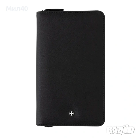 Пътен портфейл SWISS PEAK Heritage RFID, черен, снимка 6 - Портфейли, портмонета - 53982162