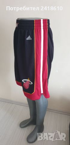 Adidas NBA Miami Heat Short Icon Edition Mens Size / M ОРИГИНАЛ! Мъжки Къси Панталони!, снимка 7 - Къси панталони - 46032015