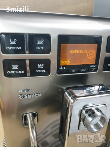 Saeco Exprelia - с БГ меню на малко продукти ., снимка 8 - Кафемашини - 53066182