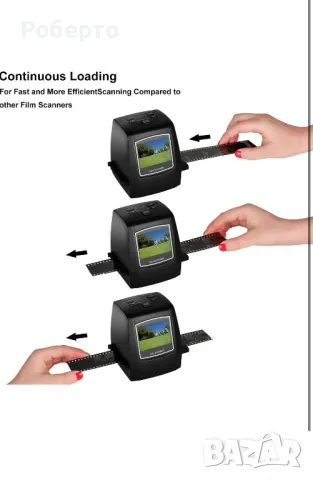 DIGITNOW многофункционален скенер за филми и слайдове, снимка 3 - Чанти, стативи, аксесоари - 48512800