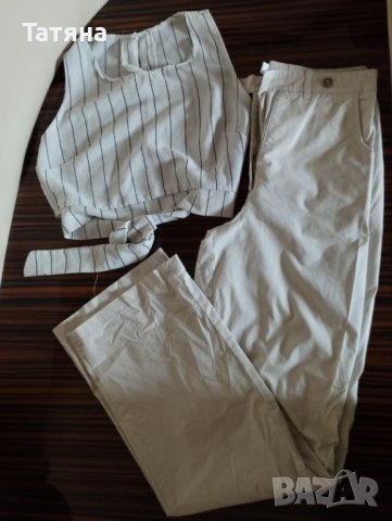 Лот панталон и блузка, снимка 1 - Панталони - 45161701