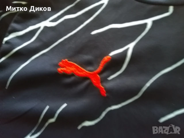 Манчестър Сити футболна тениска маркова на Пума №9 Ерлинг Холанд размер ХЛ юноши към С като нова, снимка 7 - Футбол - 51083642