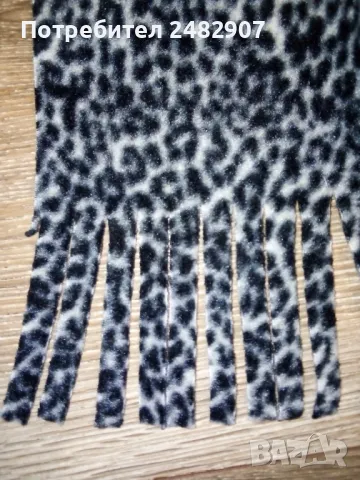 Поларен шал с ресни, снимка 5 - Шалове - 49651717