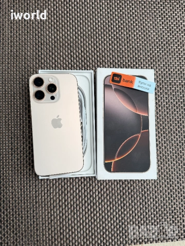 100% Battery 🔋 iPhone 16 Pro ❗️Лизинг от 31€/мес ❗️Desert Titanium❗️128GB 