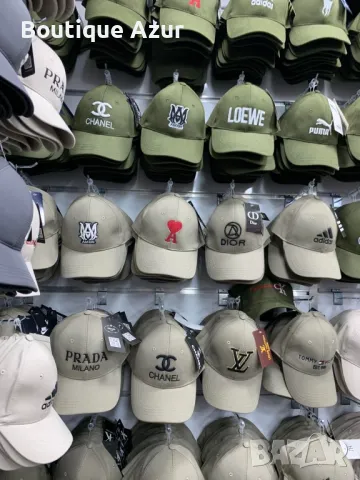 шапки с козирка amiri ami christian dior Adidas loewe puma prada chanel   