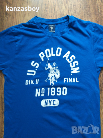 u.s. polo assn - страхотна мъжка тениска ХС, снимка 2 - Тениски - 44979154