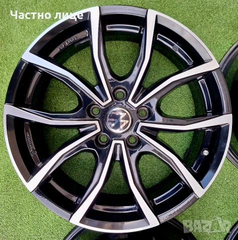 Продавам 4бр 17-ки джанти за Фолксваген Пасат, Тигуан, Туран, Голф , снимка 2 - Гуми и джанти - 53608757