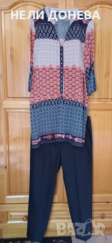 Разкошен СЕТ-Панталон Елегантен GALENA+ Туника ZARA BASIC!НОВИ!