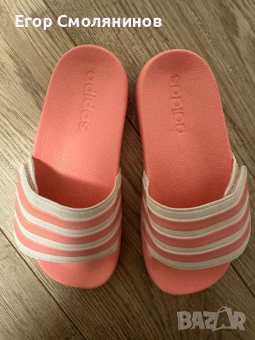 Детски чехли Adidas 31 AdiLette Shower, снимка 6 - Детски сандали и чехли - 46769378